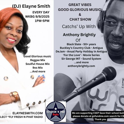 299 Great Vibes Good Glorious Music & Chat Mon 8th Sept 2025 FT Anthony Brightly