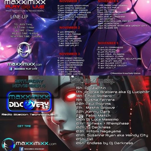 MaxxiMixx Play Live Nov. 1st, Discovery 4th, '23 By Hitomi Nagayama aka Zephyr(Jpn)