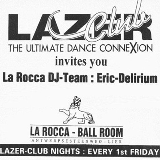Resident DJ Team at "Lazer Summer Party" @ La Rocca (Lier-Belgium) - July 1992