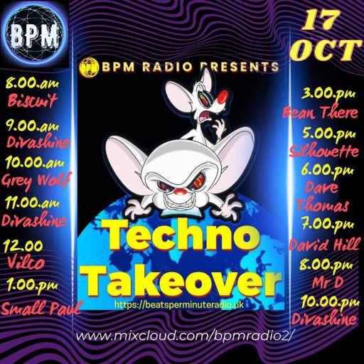 Biscuit- Techno Takeover 14- Beats per Minute Radio Chanenel 2-17.10.2024