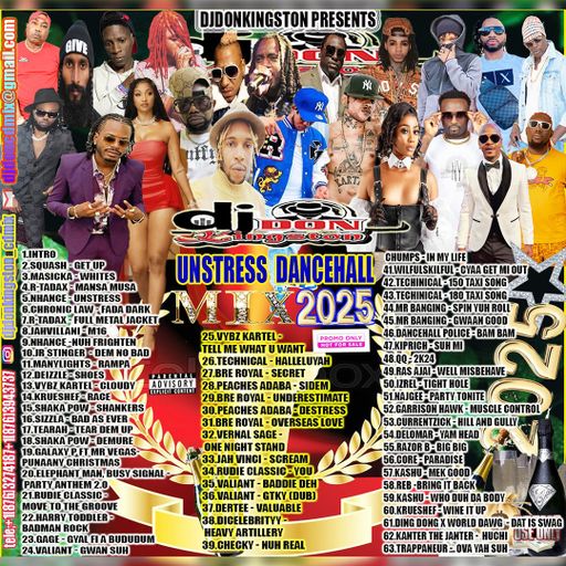 Dancehall Mix 2024, Unstress Ft Squash, Masicka, R-Tadax, Chronic Law, Jahvillani, Vybz Kartel