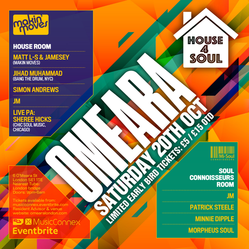 JM Soul Connoisseurs Show including Sheree Hicks Interview MSC #062