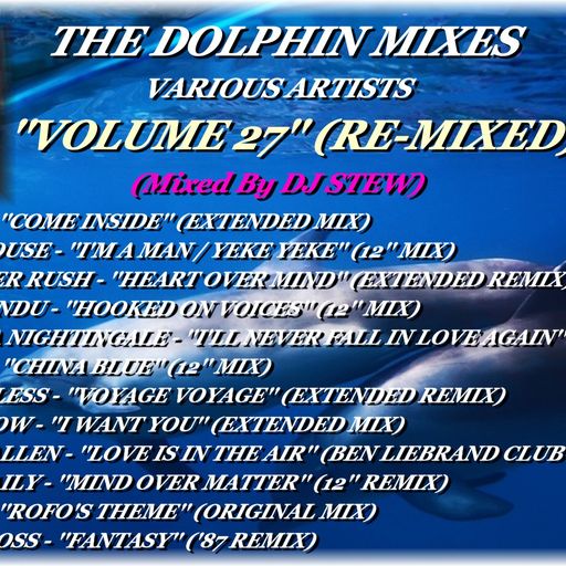 THE DOLPHIN MIXES - VARIOUS ARTISTS - ''VOLUME 27'' (RE-MIXED)