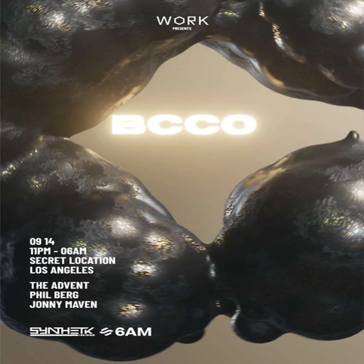 The Advent DJ Set at WORK x BCCO (Los Angeles - USA) - 14 September 2024