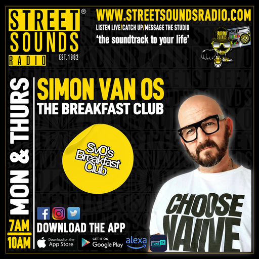 Family Choice & The Breakfast Club with Simon Van Os on Street Sounds Radio 0700-1000 08/12/2025