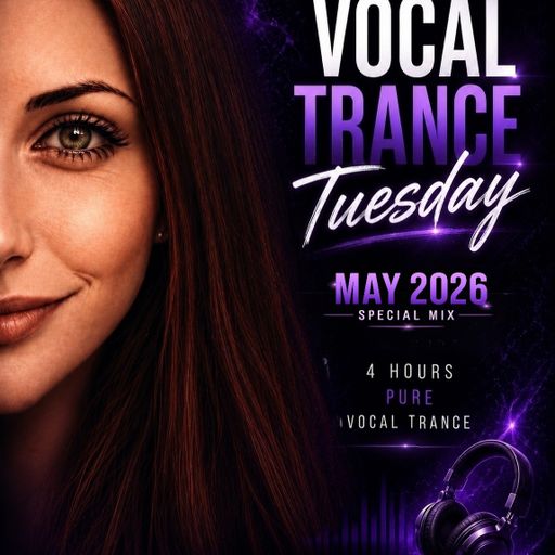 26.05.2026 Nicki D May 2026 Vocal Trance Tuesday - 4hrs non-stop Special Mix