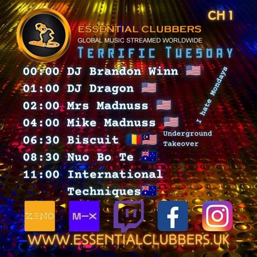 Biscuit-Underground Takeover Tuesday-Drum and Bass-Live on Essential Clubbers Radio 7.03.2023