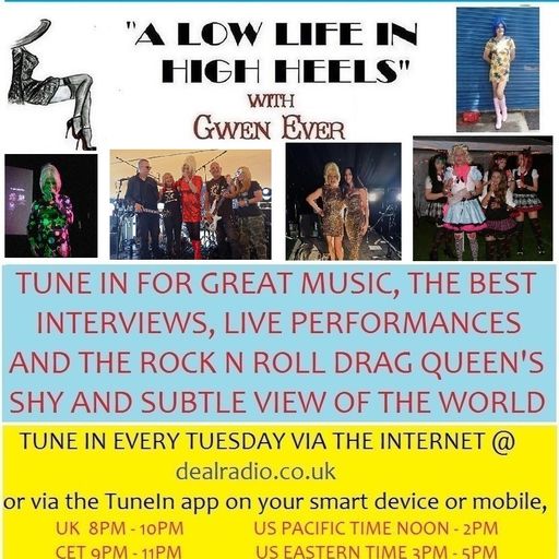A LOW LIFE IN HIGH HEELS WITH GWEN EVER RADIO SHOW 11TH FEBRUARY 2025 EDITION