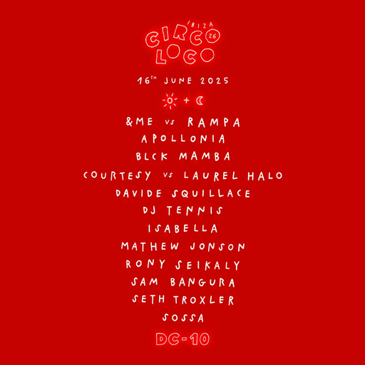 Seth Troxler at "Circoloco" @ DC10 ( Sant Josep de sa Talaia - Ibiza) - 16 June 2025