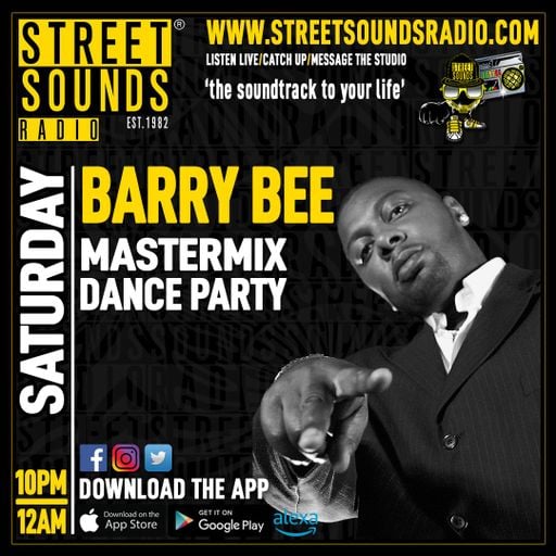 Mastermix Dance Party with Barry Bee on Street Sounds Radio 2200-0000 13/12/2025