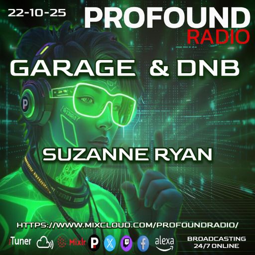 "BRUK UP #12" PROFOUND RADIO STATION  GARAGE AND DNB SESSION 10.22.25