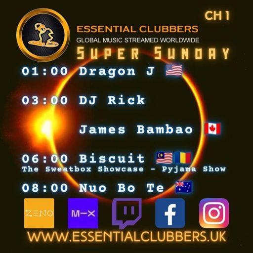 Biscuit-Sunday Pajama Show Special- Live on Essential Clubbers Radio 14.5.2023