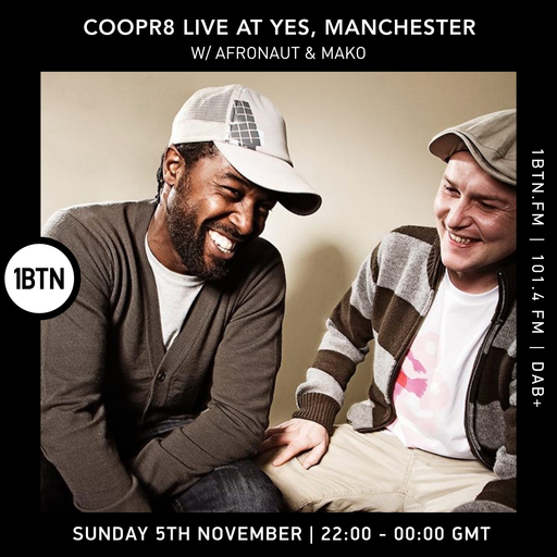 CoOpr8 w Afronaut & Mako live at Yes, Manchester - 05.11.23.