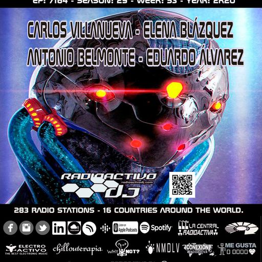 RADIOACTIVO DJ 53-2020 BY CARLOS VILLANUEVA, ELENA BLÁZQUEZ, ANTONIO BELMONTE Y EDUARDO ÁLVAREZ
