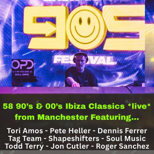 Back to the 90's Festival Manchester pt1 - Tori Amos - Pete Heller - Dennis Ferrer - Tag Team