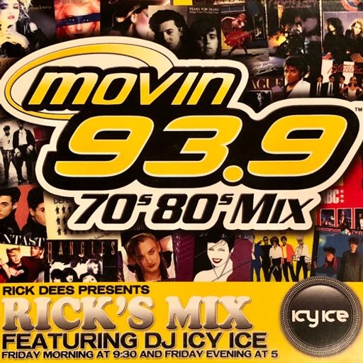 DJ Icy Ice - Movin 93.9 FM Rick's Mix (Freestyle Edition)