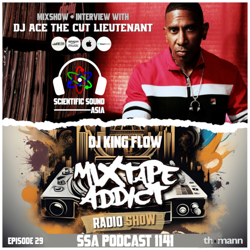 Scientific Sound Asia 1141 is Mixtape Addict 29 by DJ King Flow with DJ Ace The Cut Lieutenant.