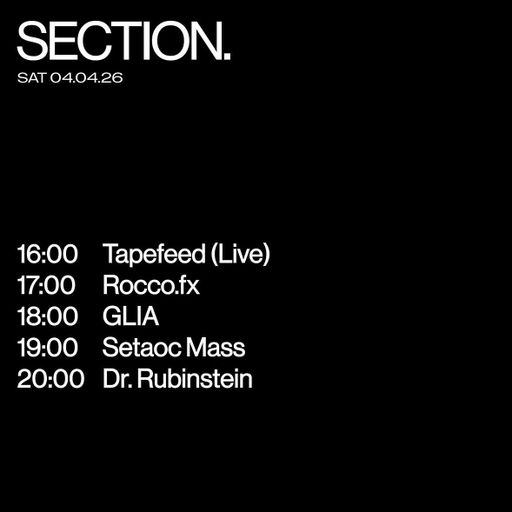 Setaoc Mass at SECTION. (London-UK) - 4 April 2026