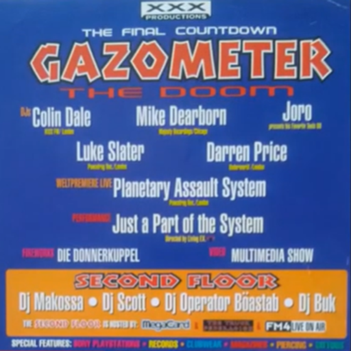 Mike Dearborn at Gazometer (Vienna-Austria) - 3 May 1997