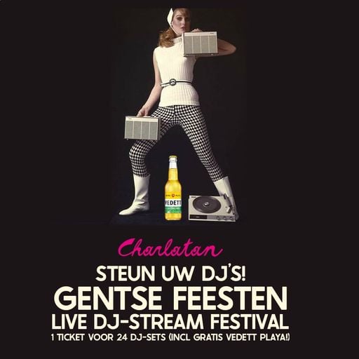 Marko de la Rocca at "Gentse Feesten Livestream" @ Charlatan (Gent-Belgium) - 26 July 2020
