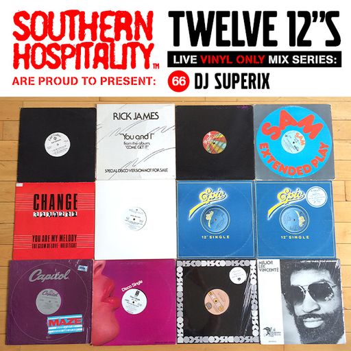 Twelve 12's Live Vinyl Mix: 66 - DJ Superix