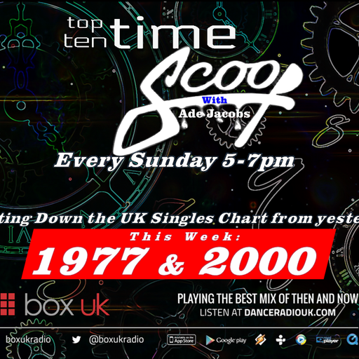 Ade Jacobs - Top 10 Time Scoop 1977 & 2000 - Box UK - 14/10/18