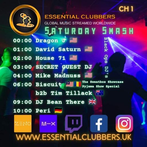 Saturday Pajama Show Special-Biscuit b2b Tim Tillack-Live on Essential Clubbers Radio 28.01.2023