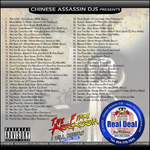 Chinese Assassin - The Final Assassin (Dancehall Hip-Hop 2010 Mix CD)