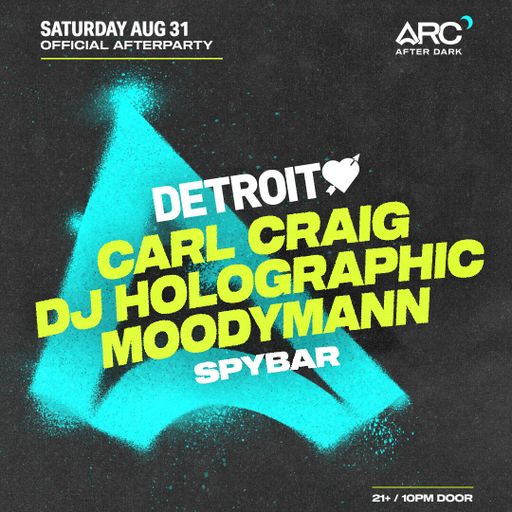 Carl Craig at "ARC Afterdark x Detroit Love Afterparty" @ Spybar (Chicago-USA) - 31 August 2024