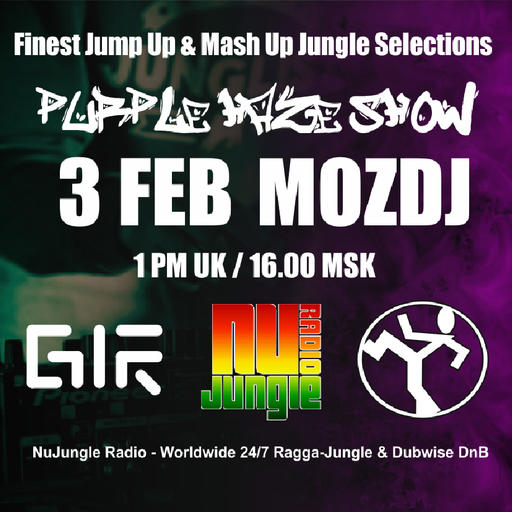 Purple Haze Show - MOZDJ @ NuJungle.Com (03 February 2017)