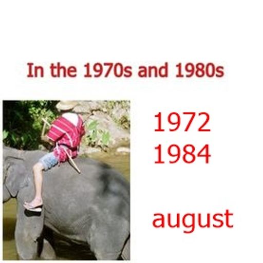 A week of chart hits from the 70s and 80s AUGUST