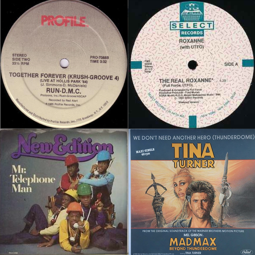 Hip Hop & R&B Singles: 1985 - Part 2