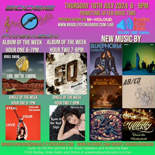 Boogie Fanwagon 18th July 2024