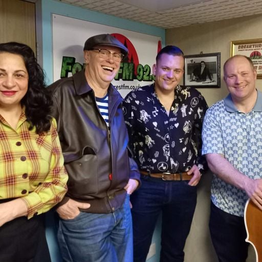 DJ Steve Stack-O-Wax ~ ROCKIN' RADIO 18.03.26 ~ with guests Lew Lewis & His All-Star Trio