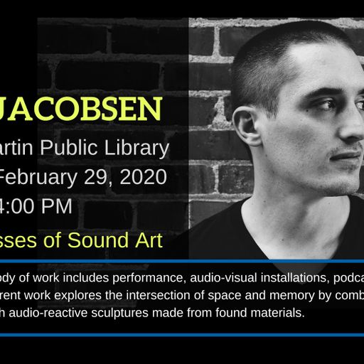 Polley Music Library show: Sound Art: a conversation with Alex Jacobsen