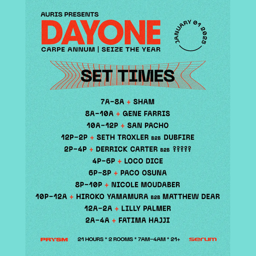 Gene Farris at "DayOne" @ Prysm Nightclub (Chicago-USA) - 1 January 2025