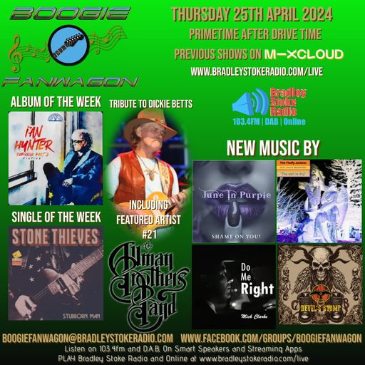 Boogie Fanwagon 25th April 2024