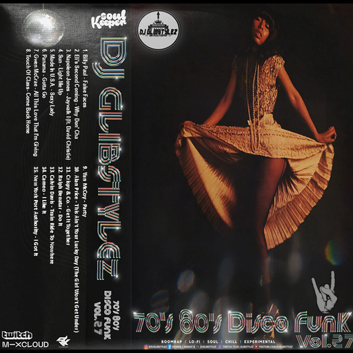 DJ GlibStylez - 70's 80's Disco Funk Vol.27