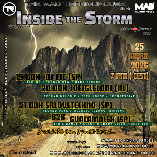 SRLOVETECHNO B2B GUACAMOLEX INSIDE THE STORM SESSIONS 25.04.26