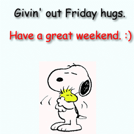  Givin Out Friday Hugs