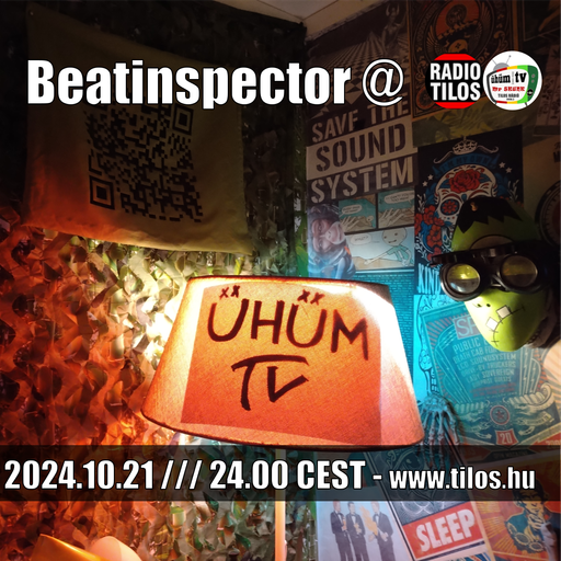 Beatinspector at Ühüm TV - Tilos Rádió, Budapest - 2024.10.22.