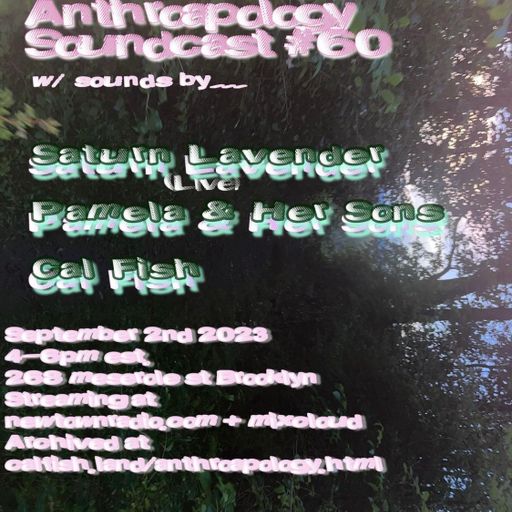 Anthroapology Soundcast #60 w/ Saturn Lavender, Pamela & Her Sons, Cal Fish