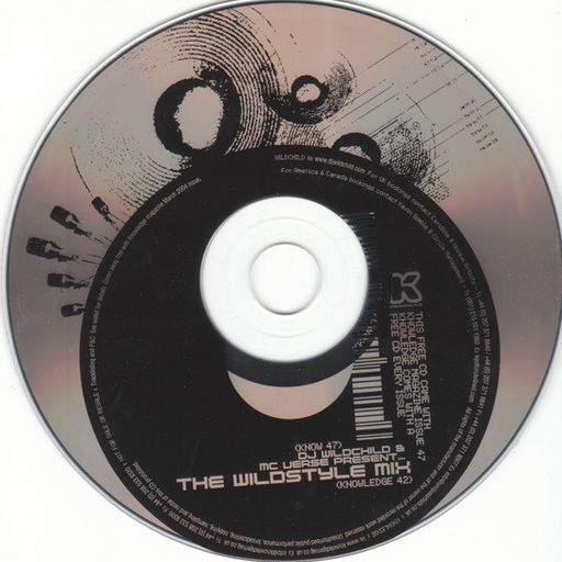 Knowledge mag issue 62 cover CD - DJ Wildchild & MC Verse