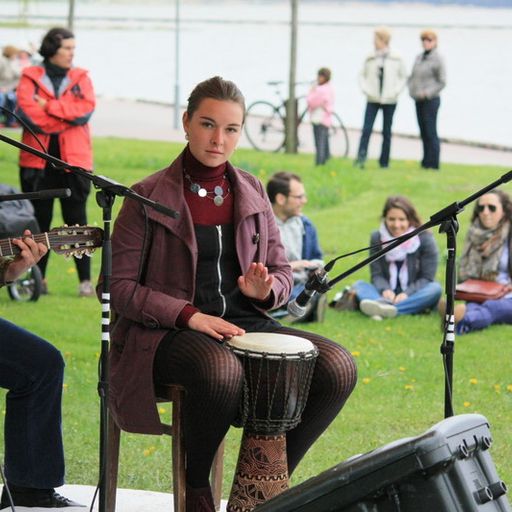 Bardų skvero atidarymas Nidoje 2010-05-15