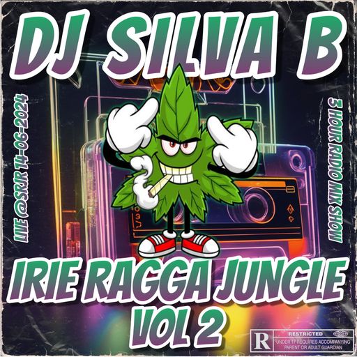 IRIE RAGGA JUNGLE VOL 2 DJ SILVA B - 14-06-2024 LIVE RADIO MIX @SRJR