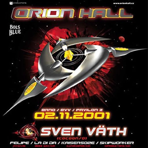 Sven Väth at Orion Hall (Brno - Czech Republic) - 2 November 2001
