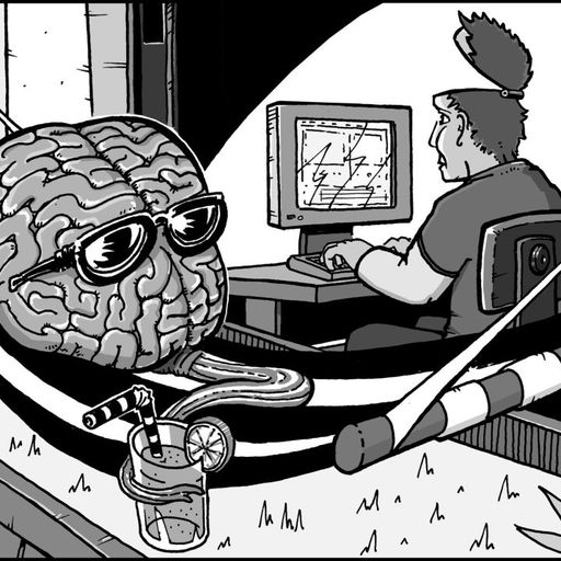Brain on holidays