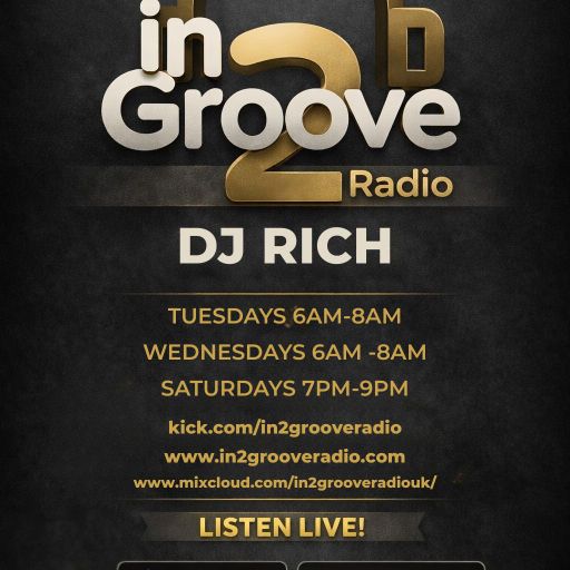 in2grooveradio Live! DJ Rich 30-05-26 (NZ 31-05-26)