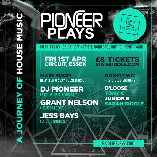 Pioneer Plays (Fri 1st Apr 2016) Deep House Promo Mix