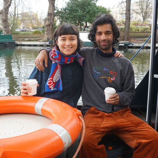 Haseeb Iqbal with Marina Blake of Brainchild Festival // 09-03-2022